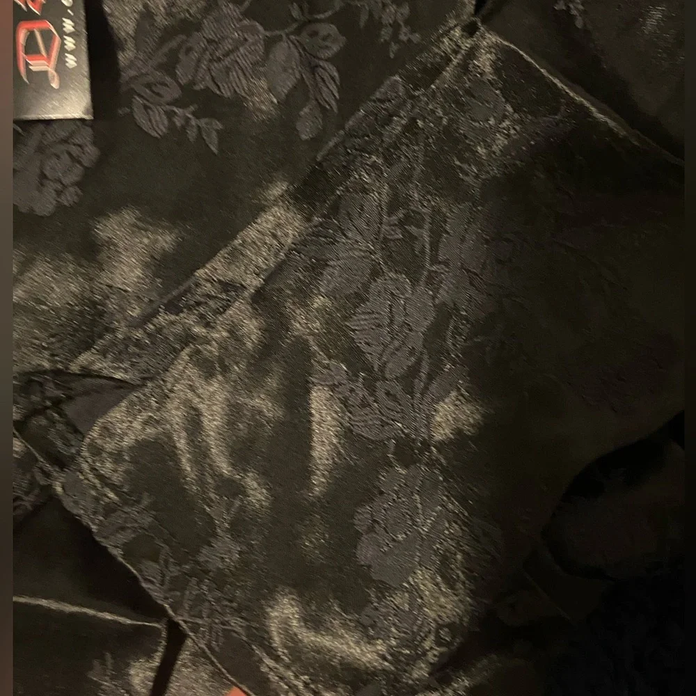 Coquette black Brocade jacket Medium NWT - Picture 9 of 14
